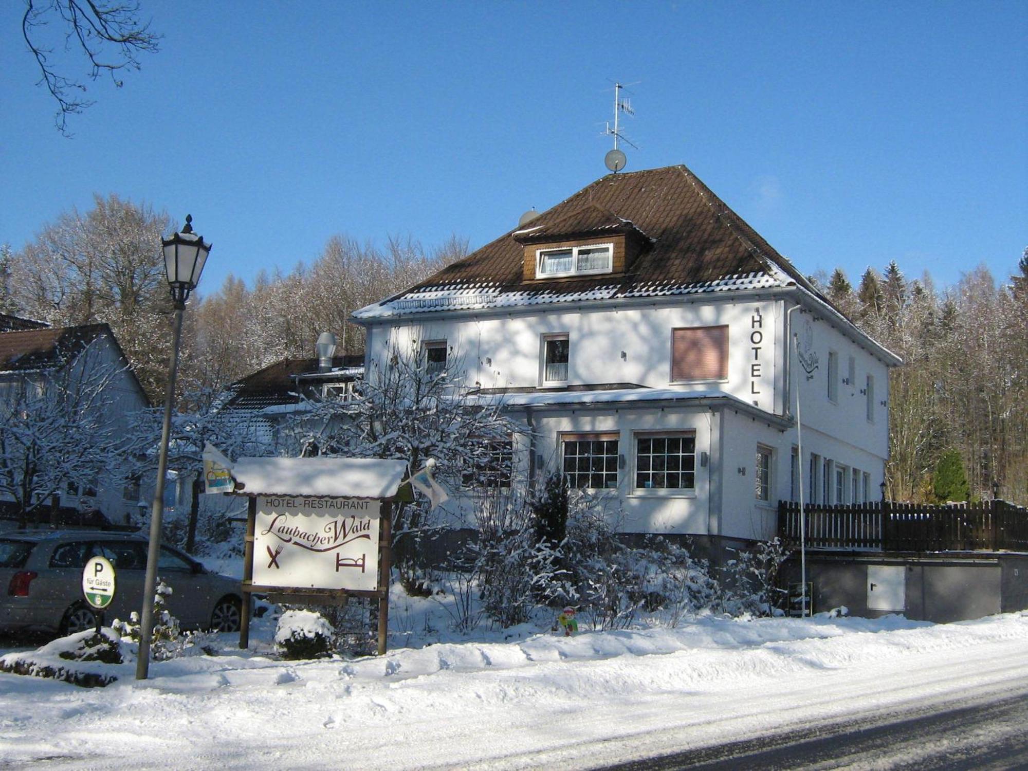 Gasthaus Laubacher Wald Laubach  ภายนอก รูปภาพ